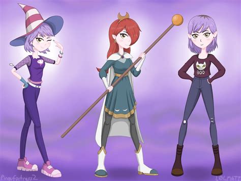 Amity season 3 outfits in my art style by l0lm4tt on DeviantArt