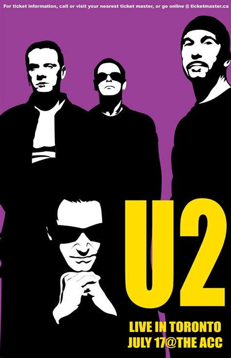 U2 ~ Toronto | Music poster, Concert posters, Band posters