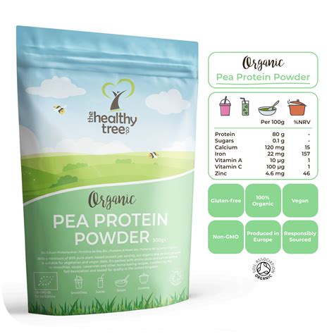 Organic Pea Protein Powder | TheHealthyTree Company