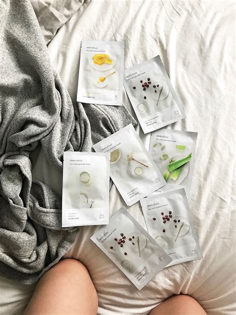 MY FAVOURITE INNISFREE SHEET MASKS | NANCY MAC