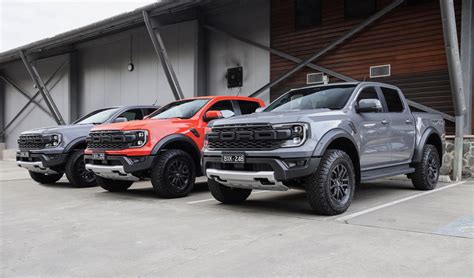 Matte Black Ford Ranger Raptor Modified Ford Ranger Raptor Wheels ...