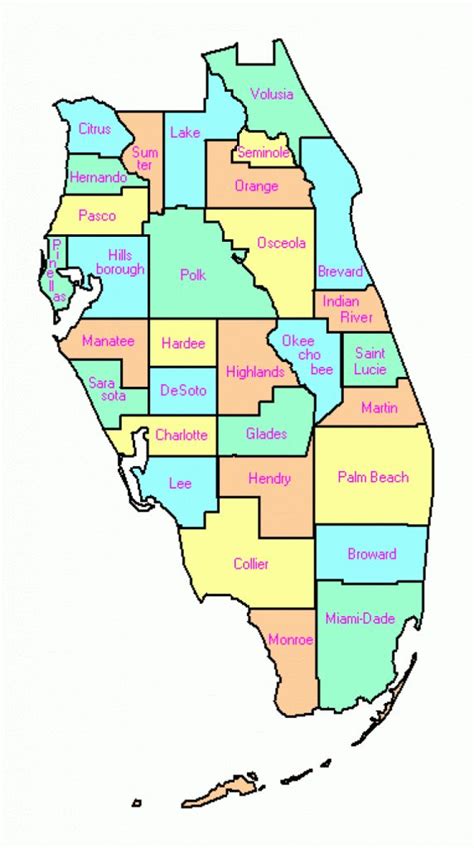 South And Central Florida County Trip Reports Within Broward County ...