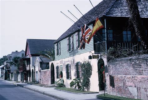 Oldest house in America, St. Augustine, FL, December 1963 - a photo on ...