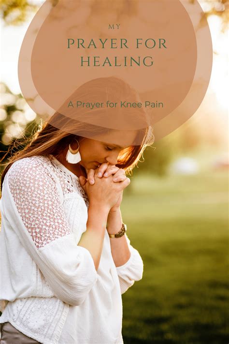 A Prayer for Healing for Knee Pain | Life & Faith Collide