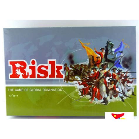 Risk For 2 6 Player Strategy Board Game Global Domination War Games ...