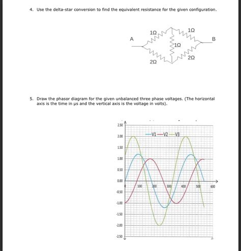 Solved Use the delta-star conversion to find the equivalent | Chegg.com