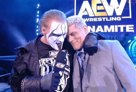 Sting Shows Love And Respect To Cody Rhodes