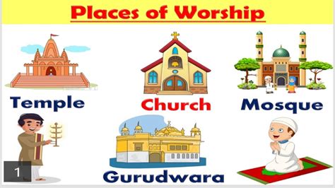 Places of worship|Places of worship for kids|Religion and holy book ...