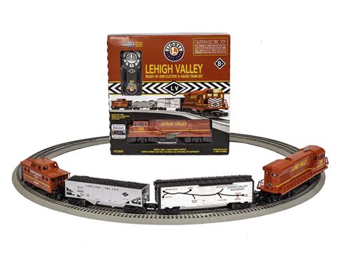 Lionel Lehigh Valley Freight Electric O Gauge Model Train Set with ...