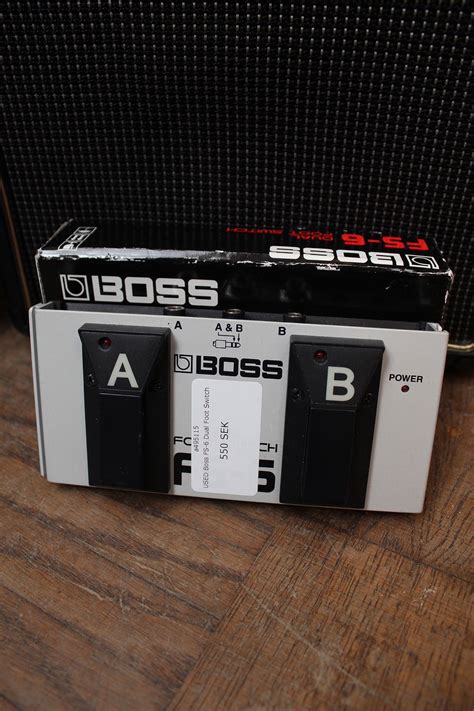 USED Boss FS-6 Dual Foot Switch