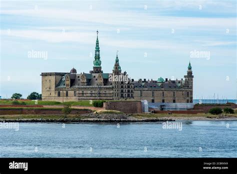 Elsinore, Denmark - August 2, 2020: The Kronborg castle known from ...