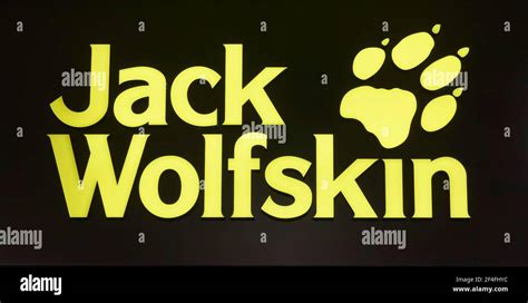 Jack wolfskin logo hi-res stock photography and images - Alamy