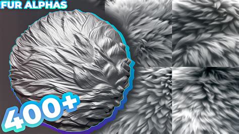 VK Gamedev Digital Products - 400+ Fur Alphas (Displacement Maps) for ...