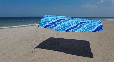 How To Make a Windproof Beach Shade Canopy DIY Sun Shade