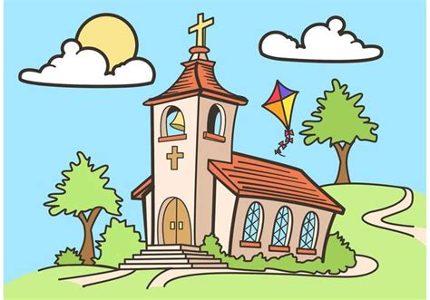 Cartoon Church Drawing at GetDrawings | Free download