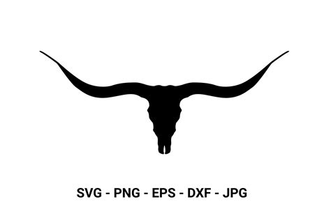 Texas Longhorn, Head Instant, Bull, Bull Clipart, Download SVG, PNG ...