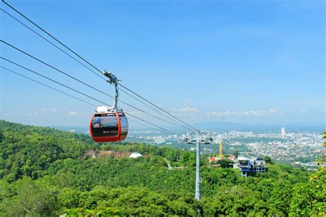 Cable Car at Hatyai Park, Thailand Stock Photo - Image of summer, park ...