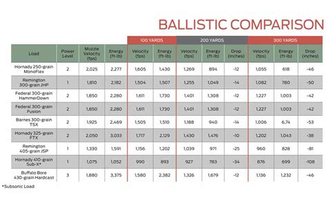 45 70 Government Ballistics Chart | Portal.posgradount.edu.pe