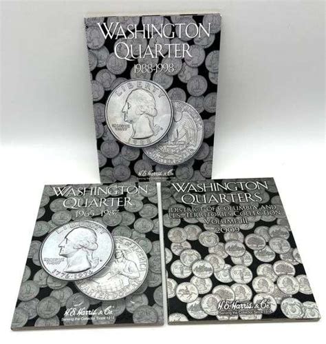 WASHINGTON QUARTER COLLECTION BOOK LOT - Auctionology LLC