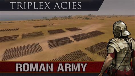 Total War History: Triplex Acies (Roman Military Tactics) - YouTube