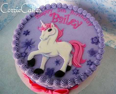 unicorn birthday - Decorated Cake by Corrie - CakesDecor