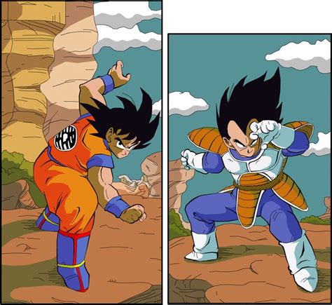 Goku Vs Vegeta by eggmanrules.deviantart.com on @DeviantArt | Dragon ...