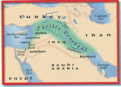 Close Up Fun: Map Of Modern Day Mesopotamia