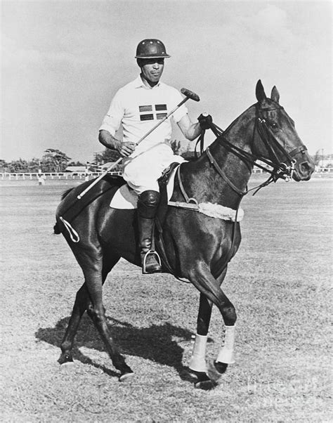 Porfirio Rubirosa, Polo Player by Bettmann