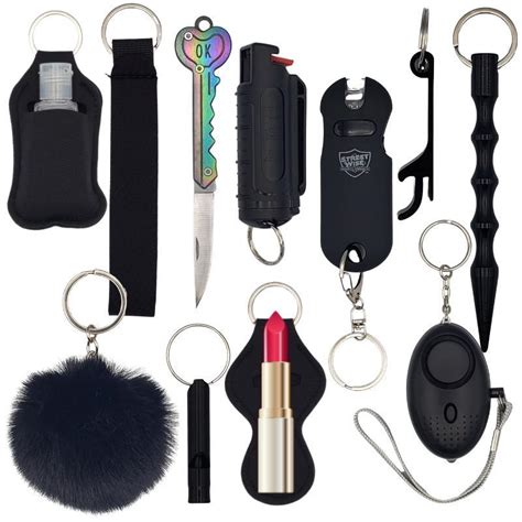 Fight Fobs® Black Beauty Self Defense KeyChain Set | Defense Divas®