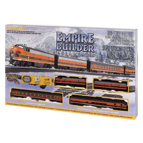 Bachmann Trains Empire Builder 'HO' Scale Ready To Run Electric Train ...