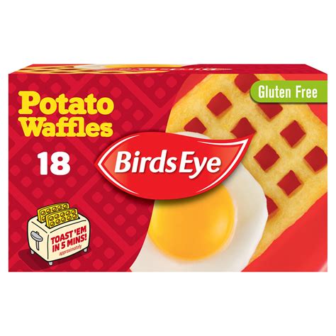 Birds Eye 18 The Original Potato Waffles 1.02kg | Mix & Match | Iceland ...