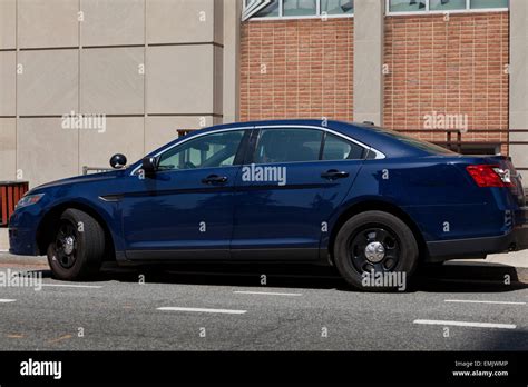 Unmarked police car (unmarked police vehicle) - USA Stock Photo - Alamy