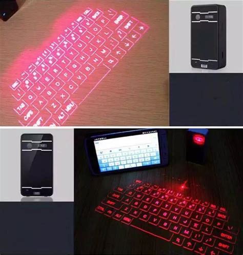 Laser Projection Keyboard Bluetooth Wireless Virtual Projection ...