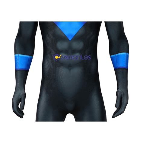 Nightwing 3D Printed Cosplay Suit Under the Red Hood Nightwing Blue Costume