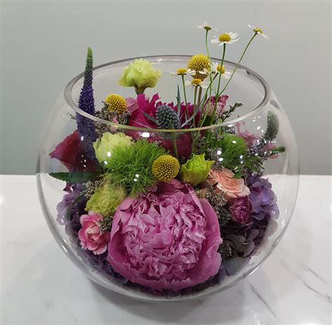 Flowers in a Bowl - Lou Flower Studio