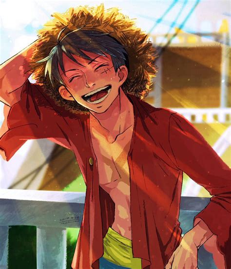 One Piece Fanart Luffy : Monkey D. Luffy - ONE PIECE - Image #1719205 ...