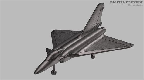 Dassault Super Mirage 4000 3D Printed Model - Etsy