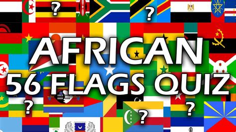 Africa Flags Quiz - 56 Flags - Algodoo - YouTube