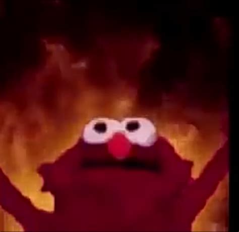 Burning Elmo Blank Template - Imgflip