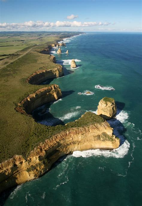 Aerial view of the Twelve Apostles | Aerial view, Australia travel ...