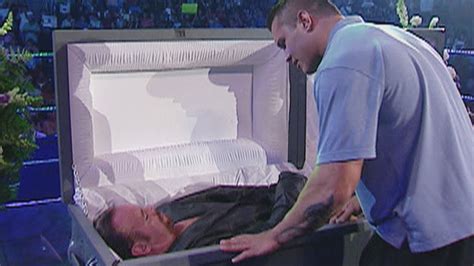 The Undertaker interrupts his funeral: SmackDown, Sept. 23, 2005 - YouTube