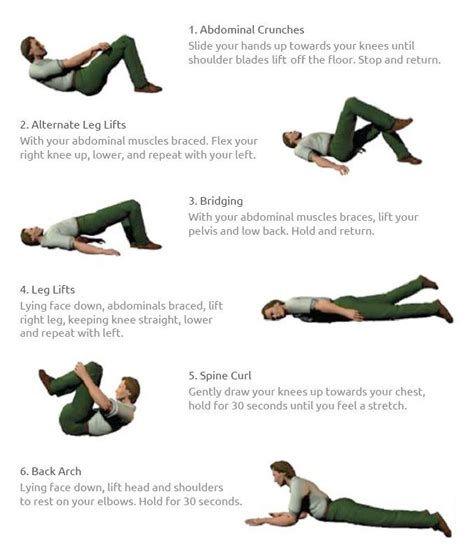 21 best Low Back Pain Exercises Patient Handout images on Pinterest ...