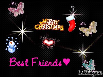 Merry Christmas Best Friend Picture #79065585 | Blingee.com