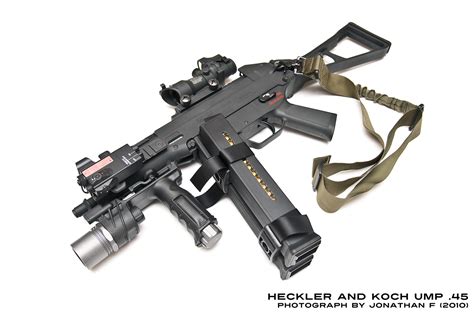 Customized H & K UMP45 Submachine Gun | Military & Weaponry | Pinterest