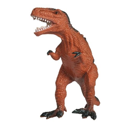 Adventure Force 6 Inch Red Plastic T-Rex Dinosaur Toy - Walmart.com ...