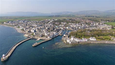 Castletown – Welcome by Boat – Isle of Man by Drone