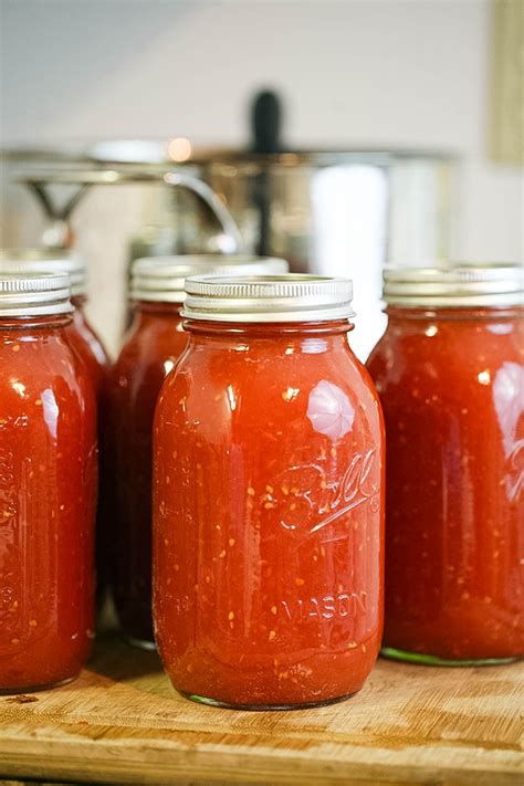 Tomato Sauce Recipe For Canning Fresh Tomatoes | Deporecipe.co