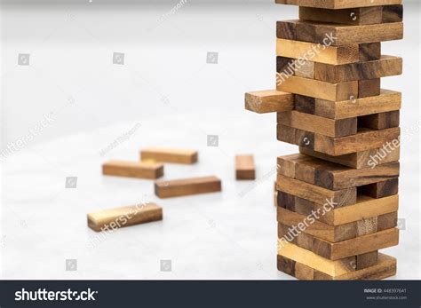 Tower Stack Wooden Blocks Toy Stock Photo 448397641 | Shutterstock