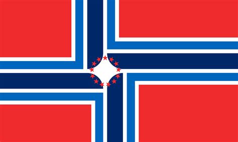 Portland Flag Modified to Honor my Norwegian, Scottish, & Colonial ...