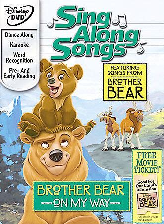 Disneys Brother Bear Sing Along Songs DVD | Grelly USA